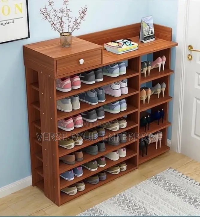 Wooden Shoe Rack