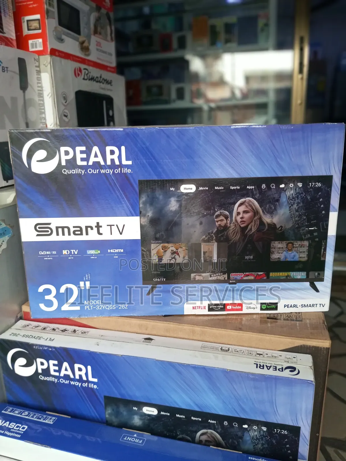 Egdeless Smart Tv Pearl 32"