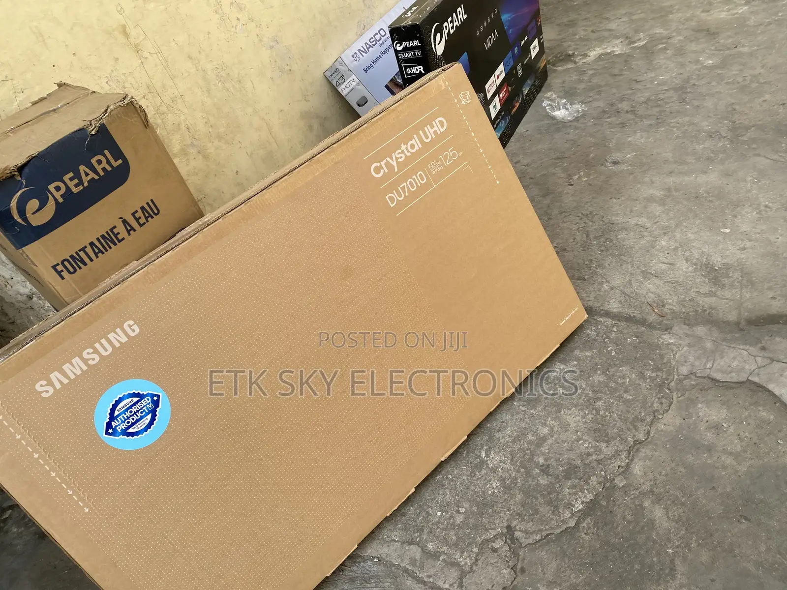 Present Day Samsung 50 Smart Crystal UHD Tv