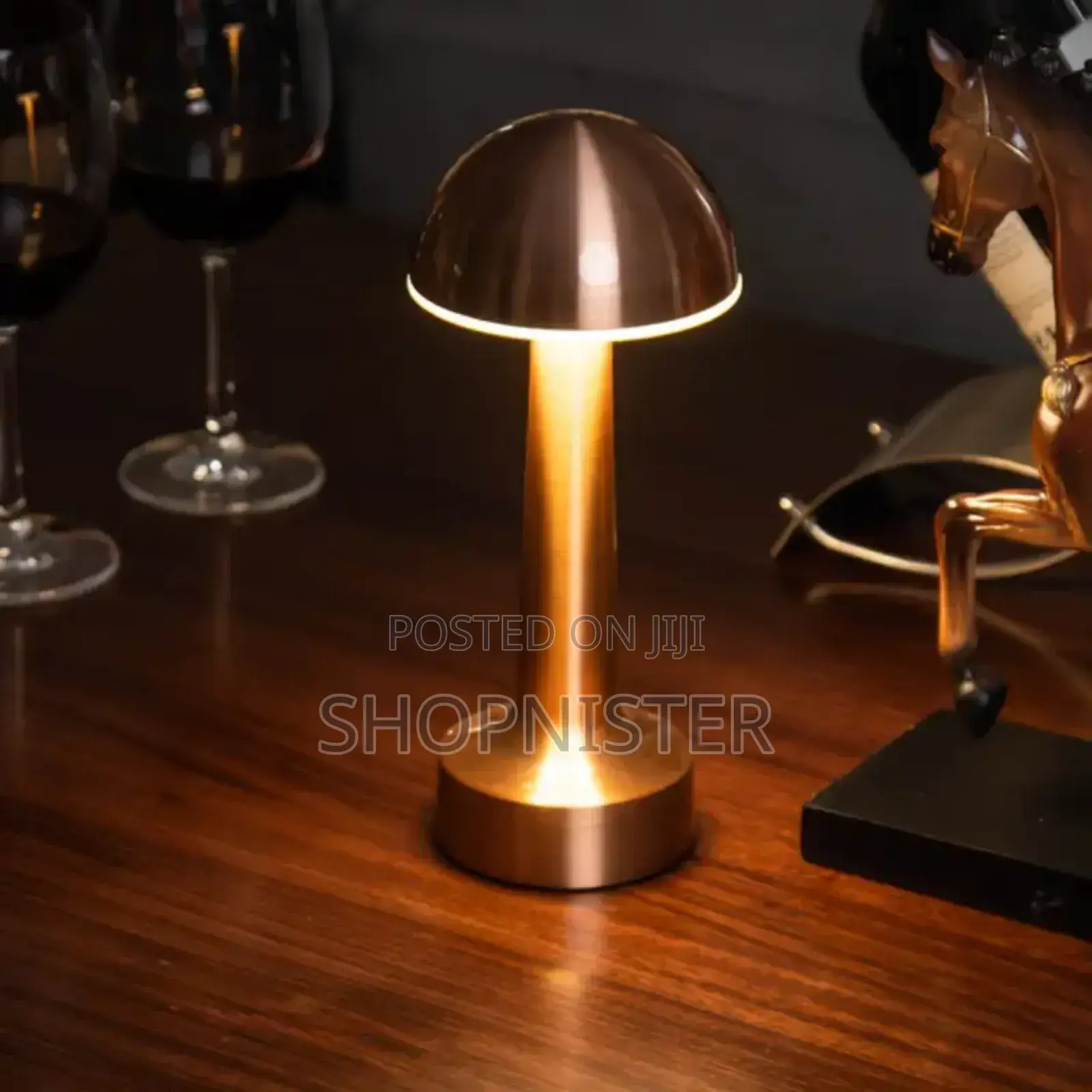 USB Metal Rechargeable Touch Point Lamp