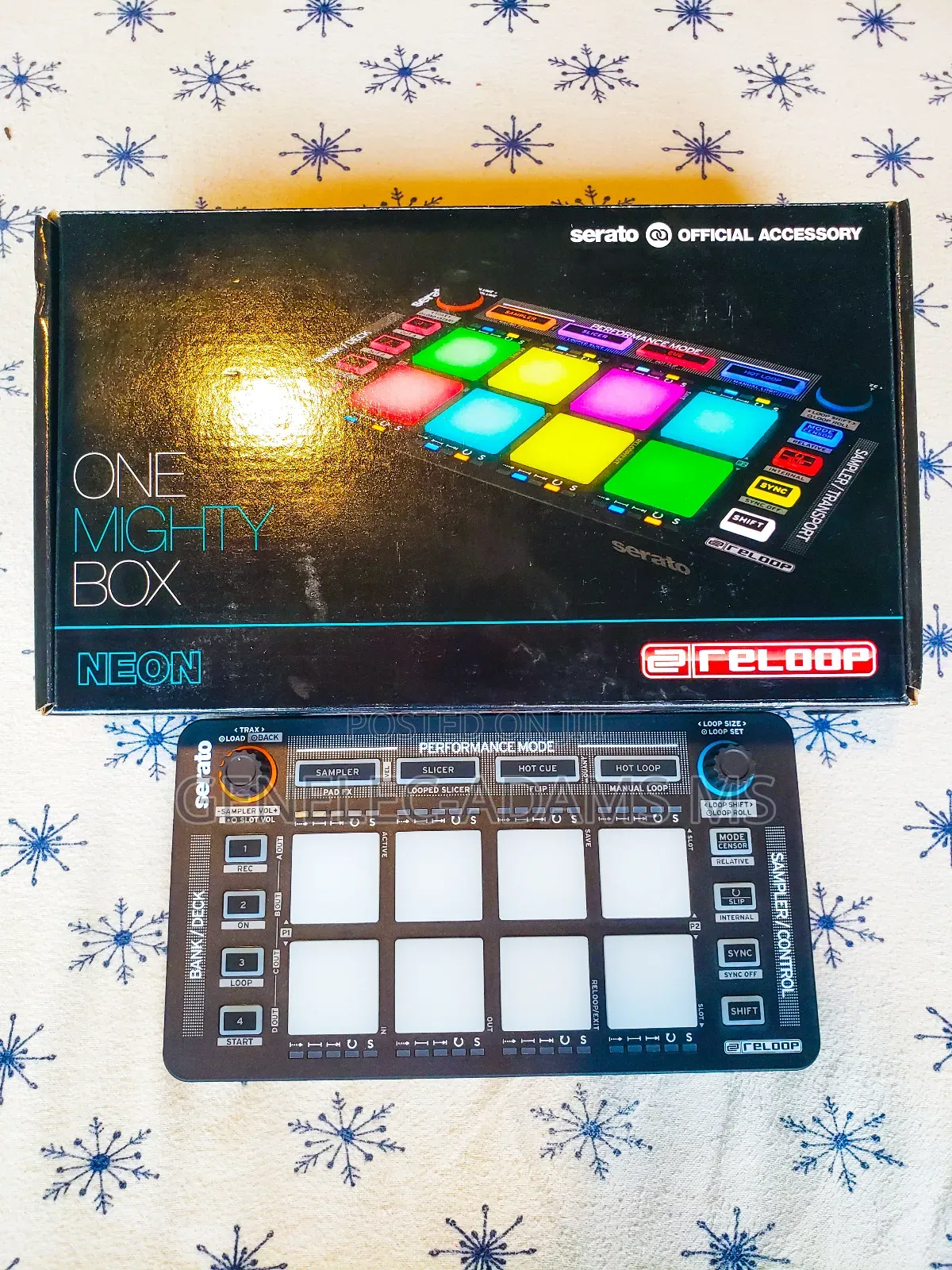 Reloop Neon Serato Dj Pad Modular Controller