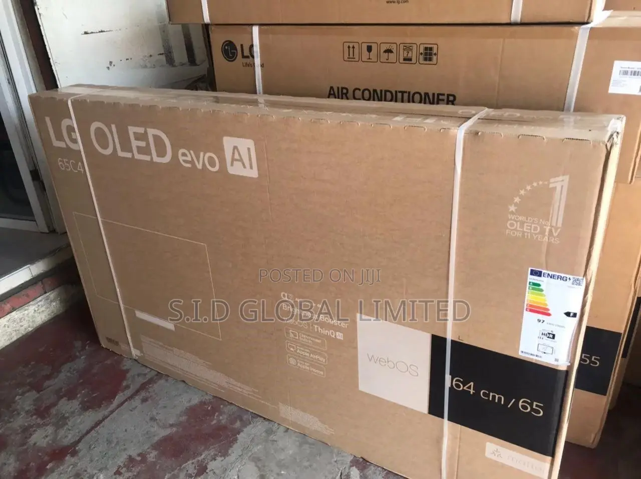 Deliverd Evo 65'' LG OLED Evo AI C4 Smart TV 2024