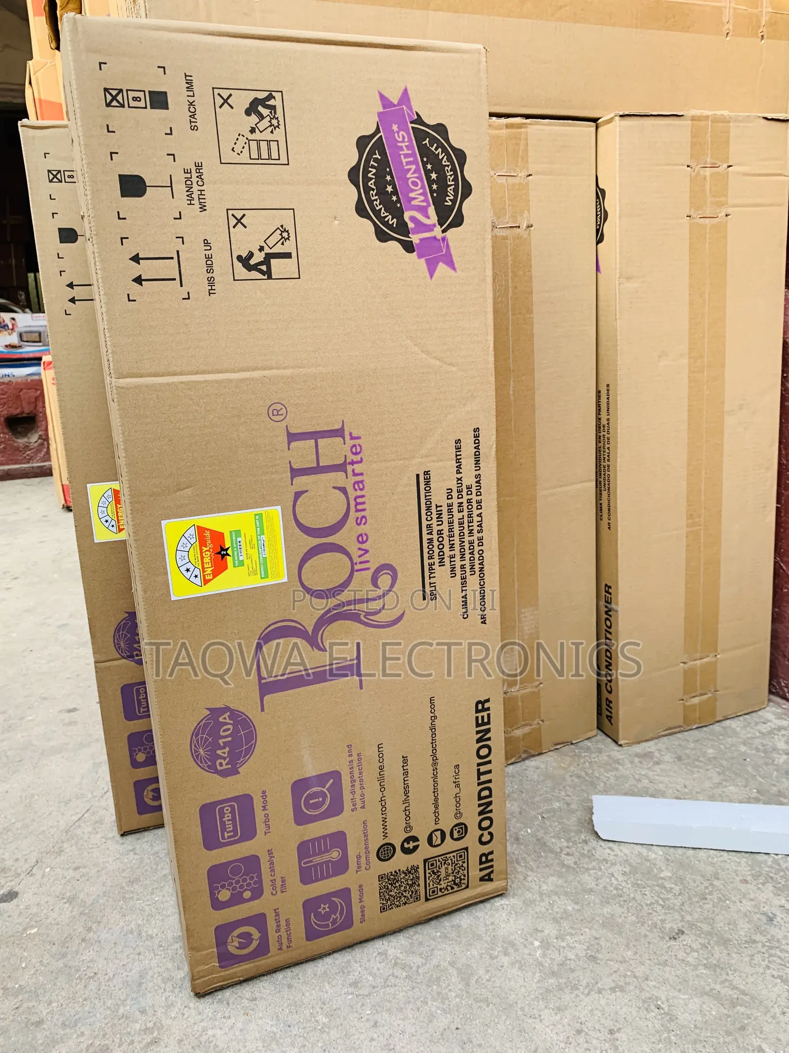 Roch Ac -1.5hp -Split R410a Air Conditioner
