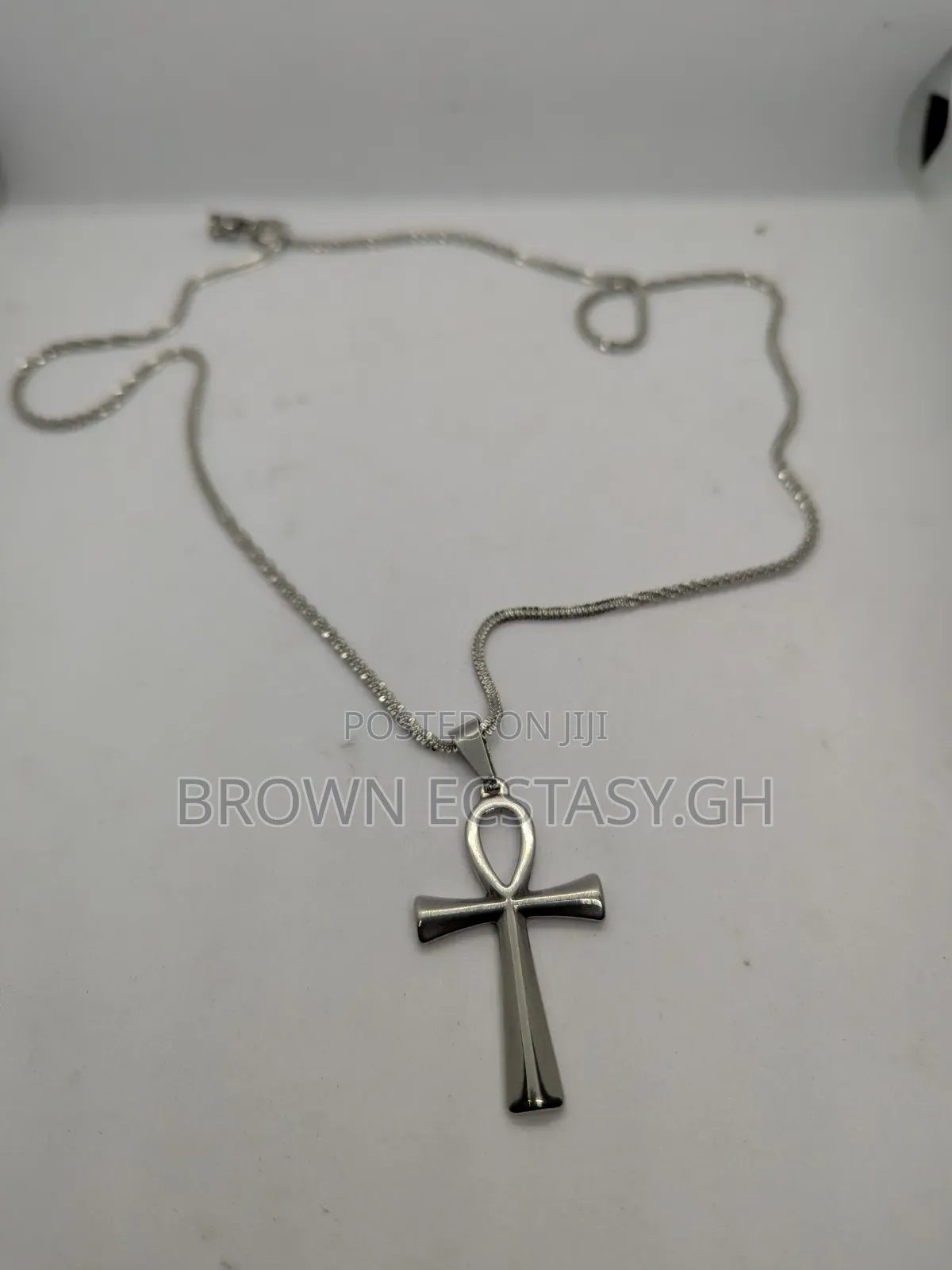 Ankh Stainless Steel Necklace