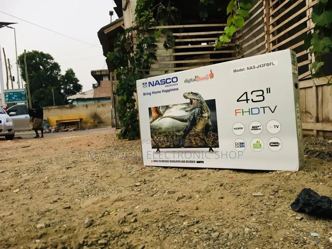 Experience Entertainment Redefined:Nasco 43”LED TV