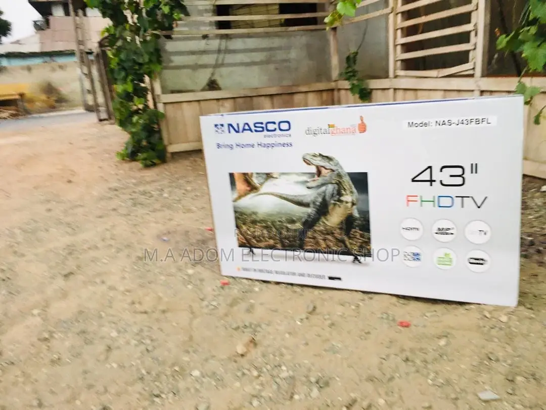 Crystal-Clear Entertainment at Your Fingertips: NASCO 43” TV