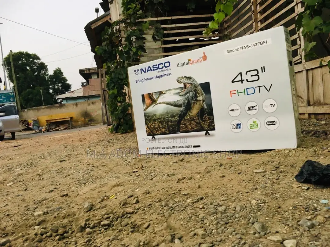 Crystal-Clear Entertainment at Your Fingertips: NASCO 43” TV