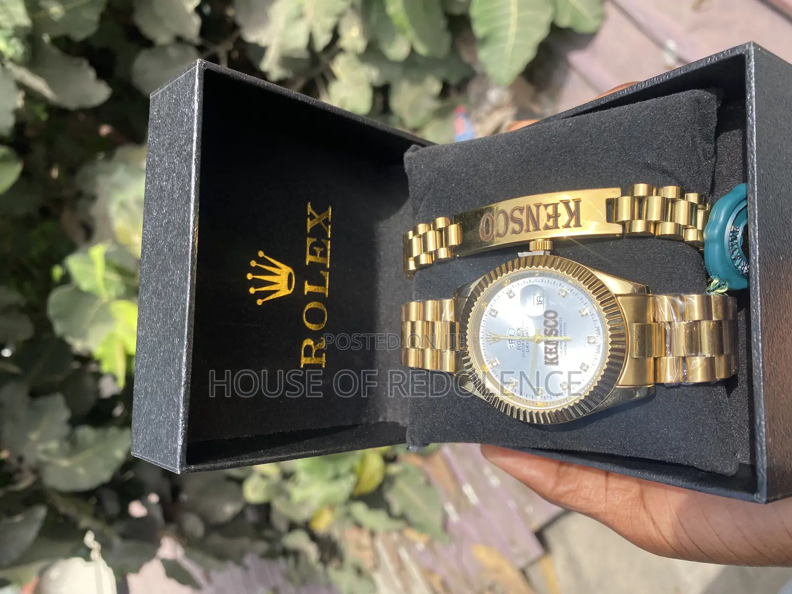 Customized Rolex Watch And Bracelet