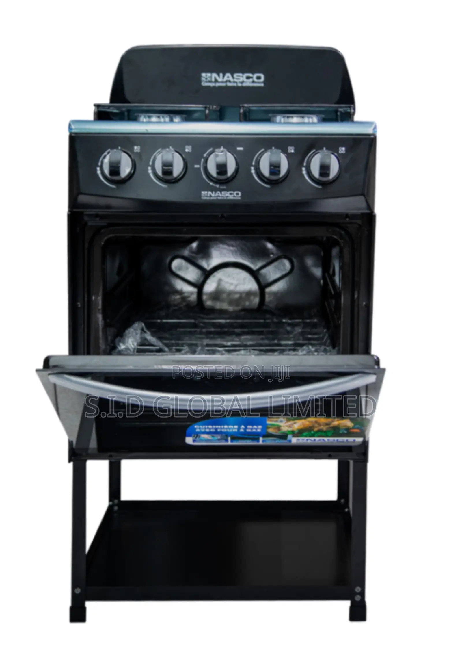 Cooking Convenience With NASCO-4-BURNER-GAS-COOKER-OVEN