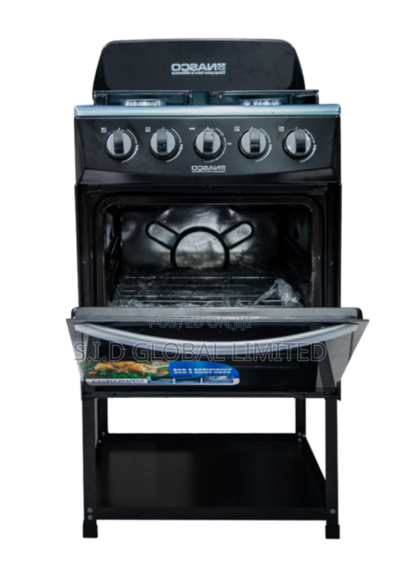 The Heart of Your Kitchen With NASCO-4BURNER-GAS-COOKER-OVEN