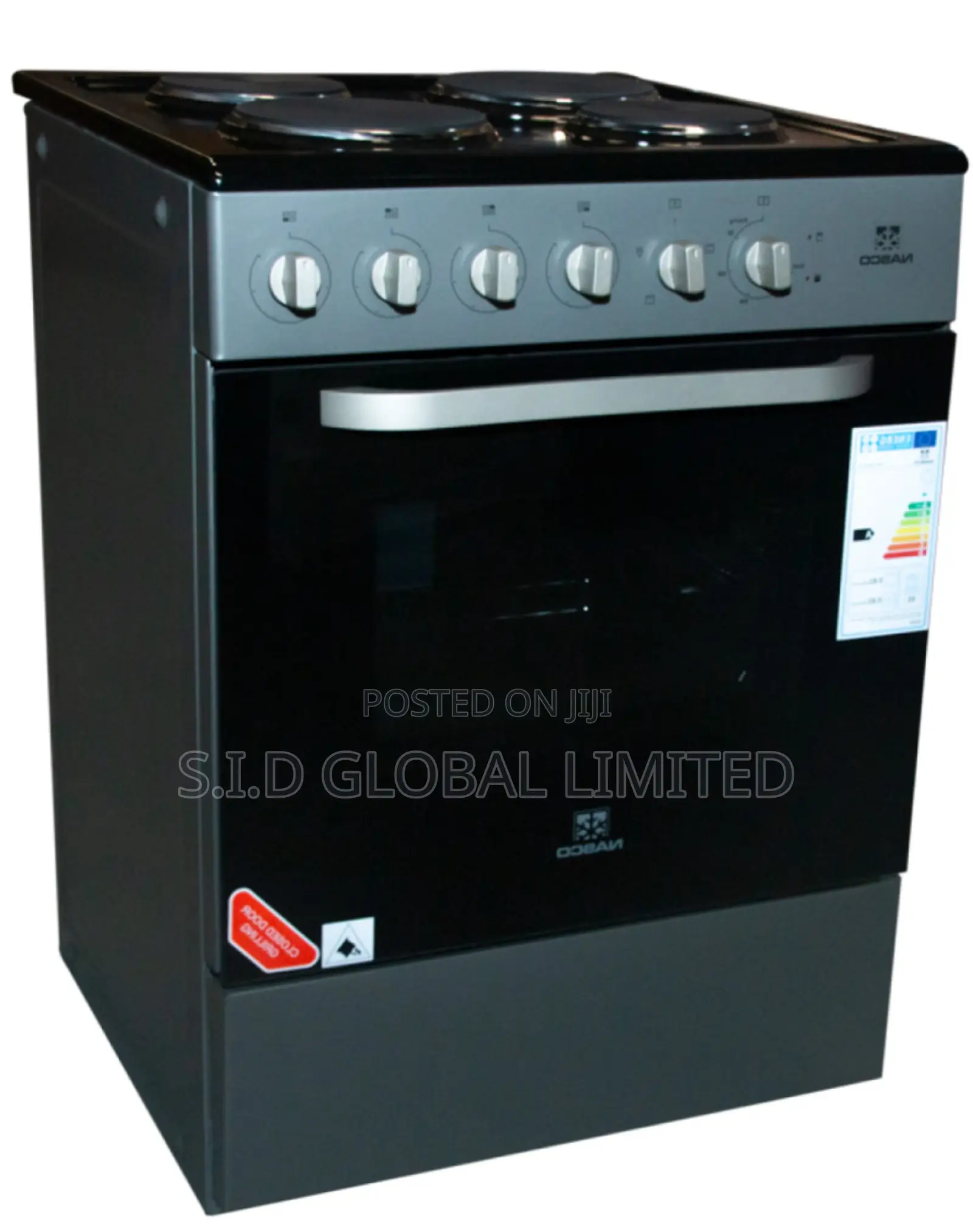 Cook More Food With Nasco 4 Burner Electric Hob With Oven