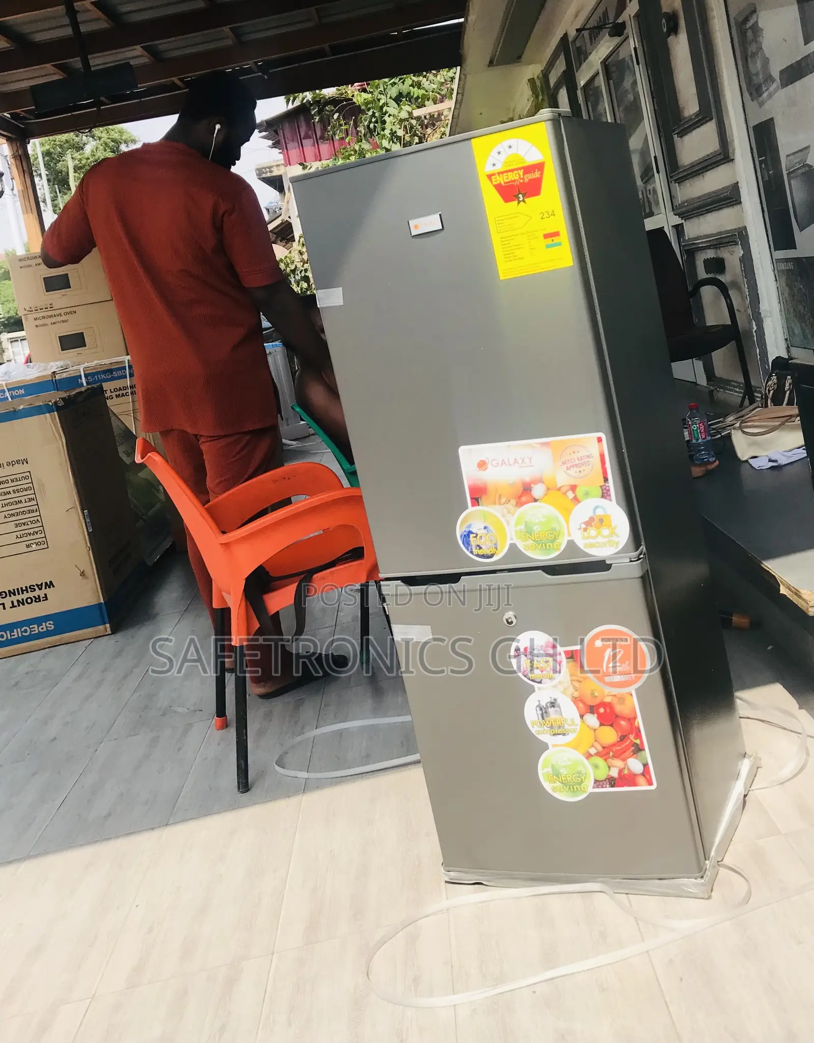 Efficiency Galaxy 240L GLX-200BG 2 Doors Bottom Mount