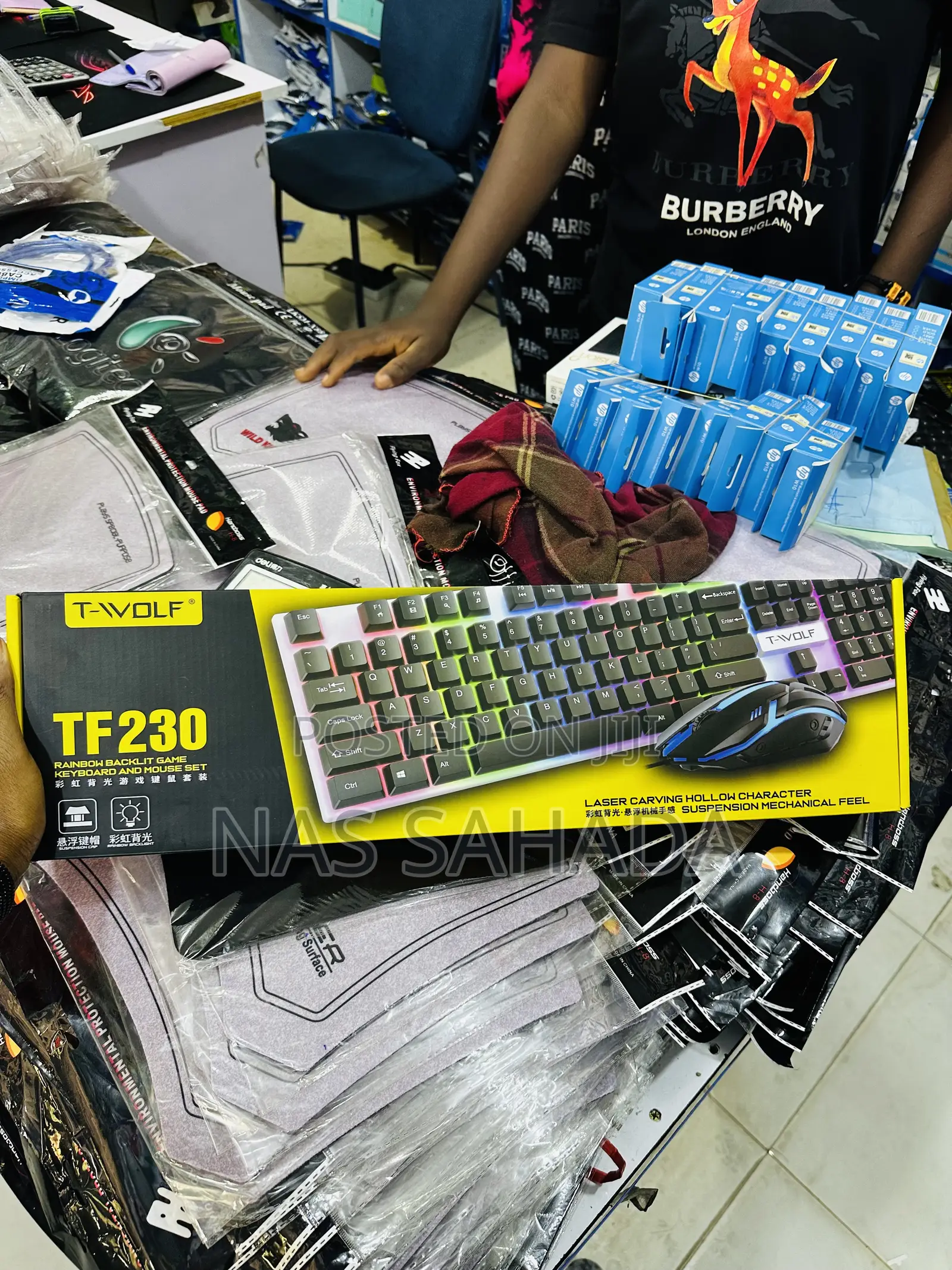 Gaming Keyboard With Light