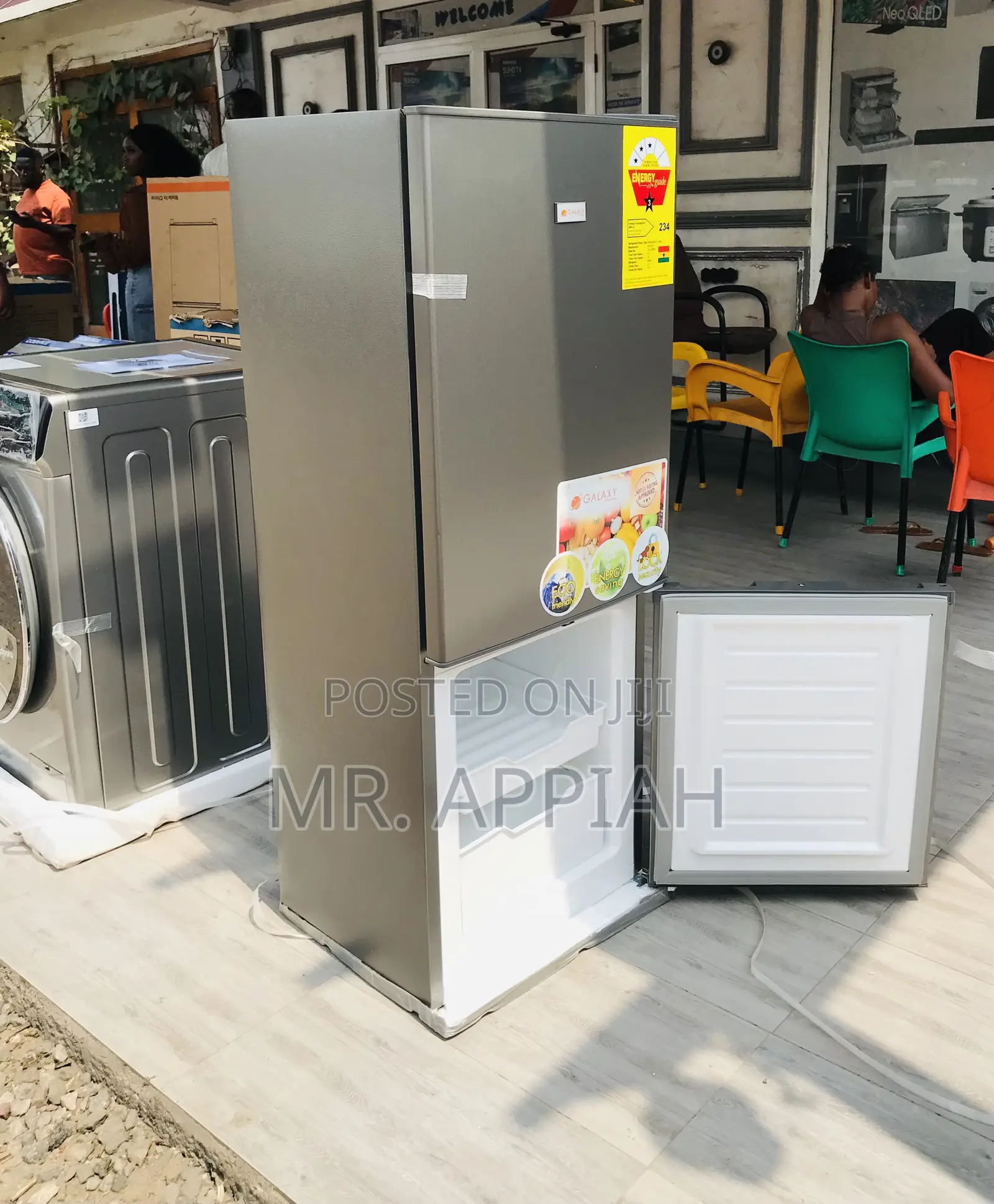 Extremely Cooling Galaxy Bottom Freezer Fridge(Glx-200bg).