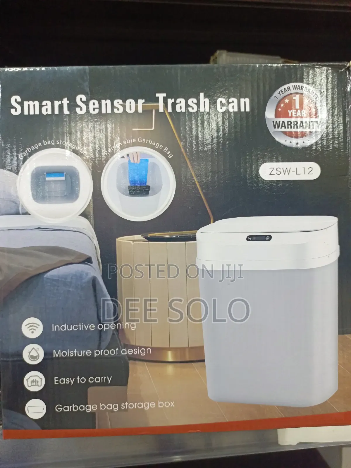 Dust Bin With Sensor