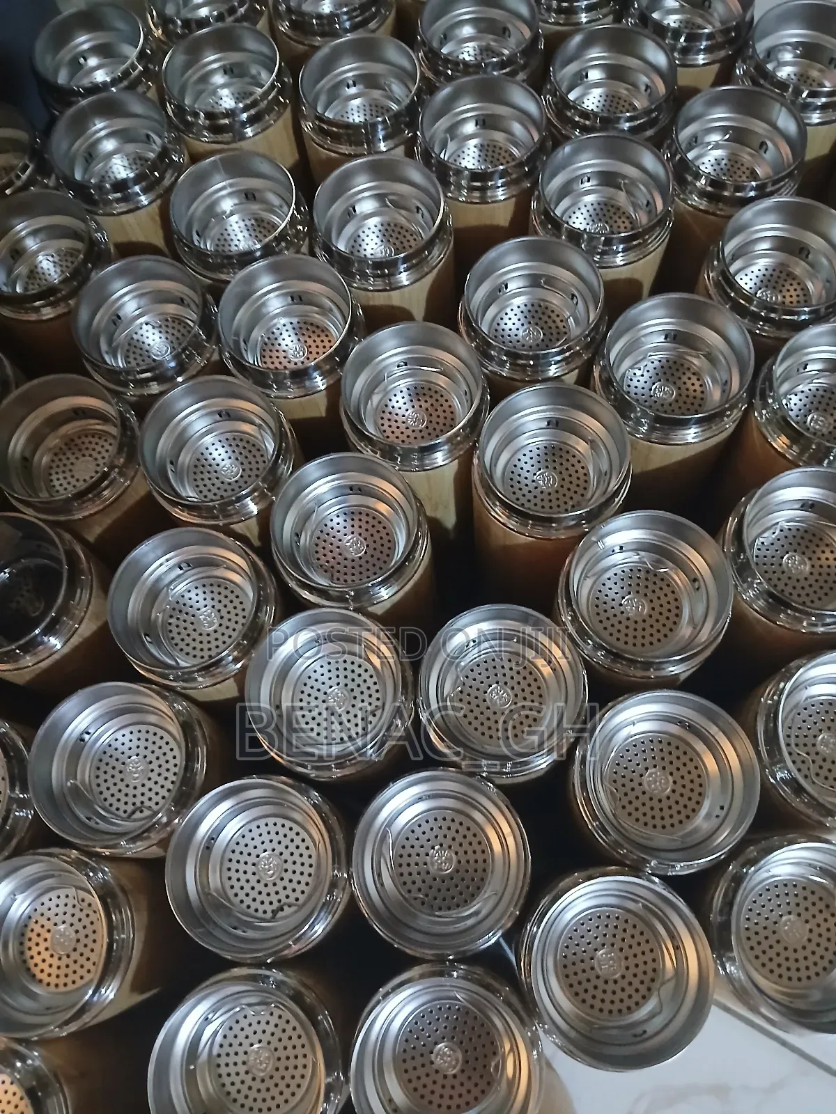 Temp. Bamboo Flasks Customized as Souvenir