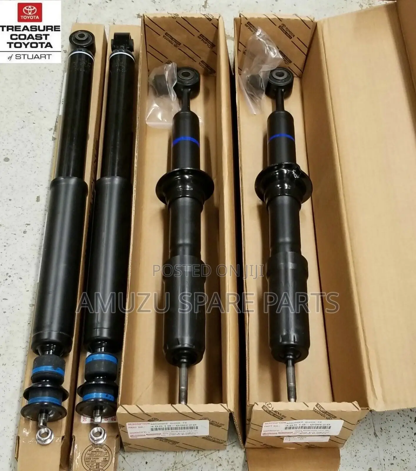 Toyota Tundra Front and Back Shocks