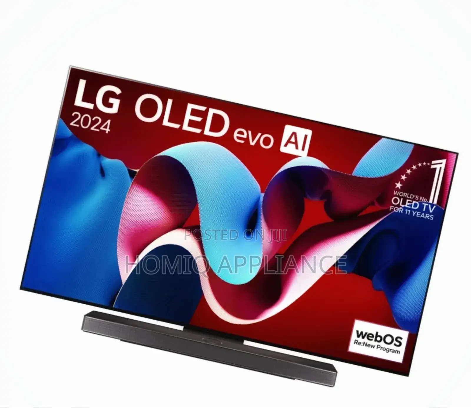 Lg 2024 77" A9 Gen 7 C4 Oled Evo Smart Tv