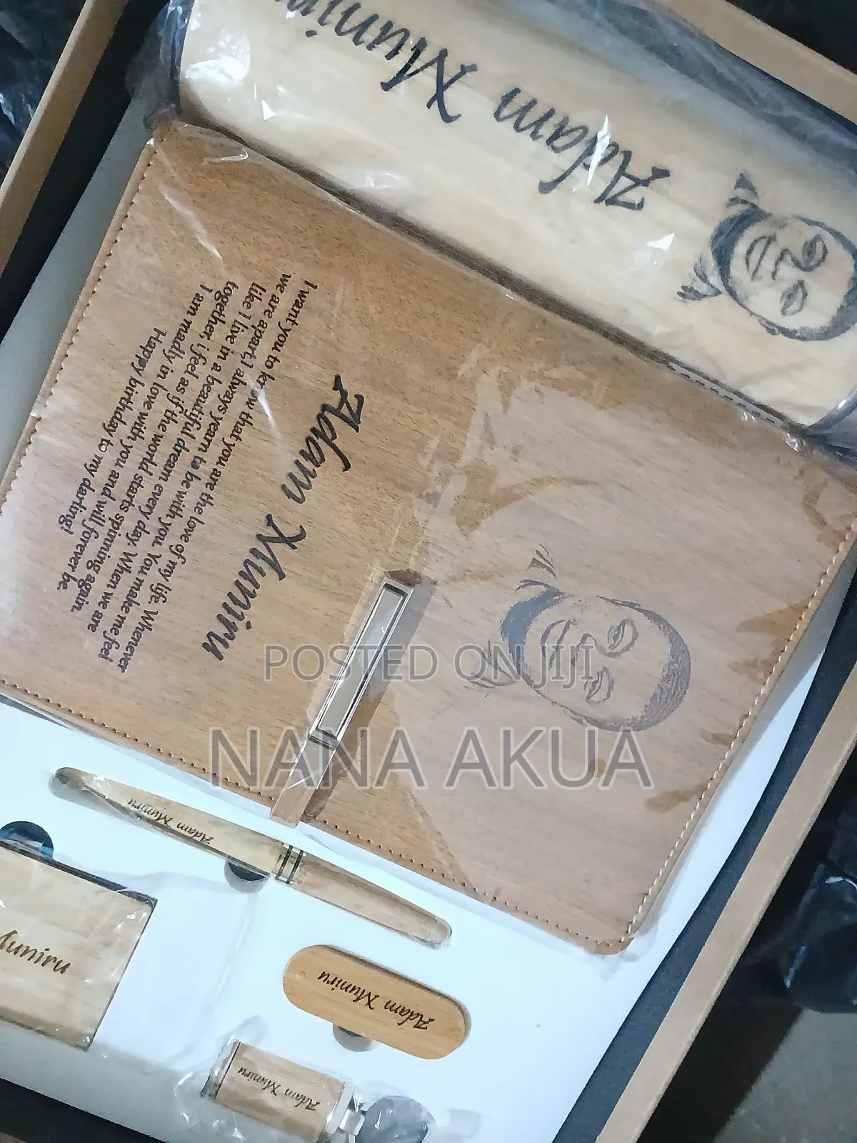 6 in 1 Bamboo Gift Set With Branding