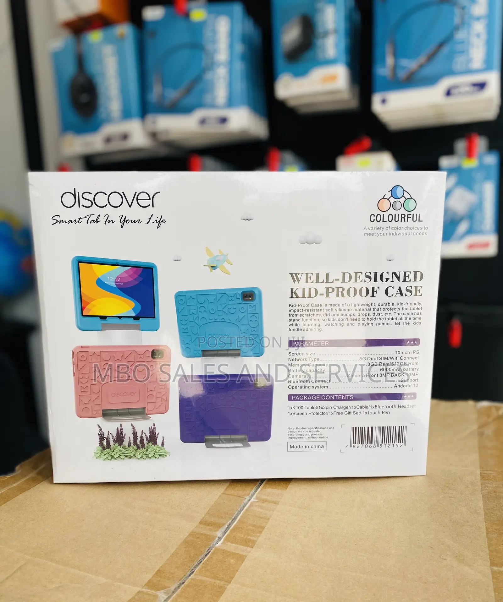 New Discover K100 512 GB Blue