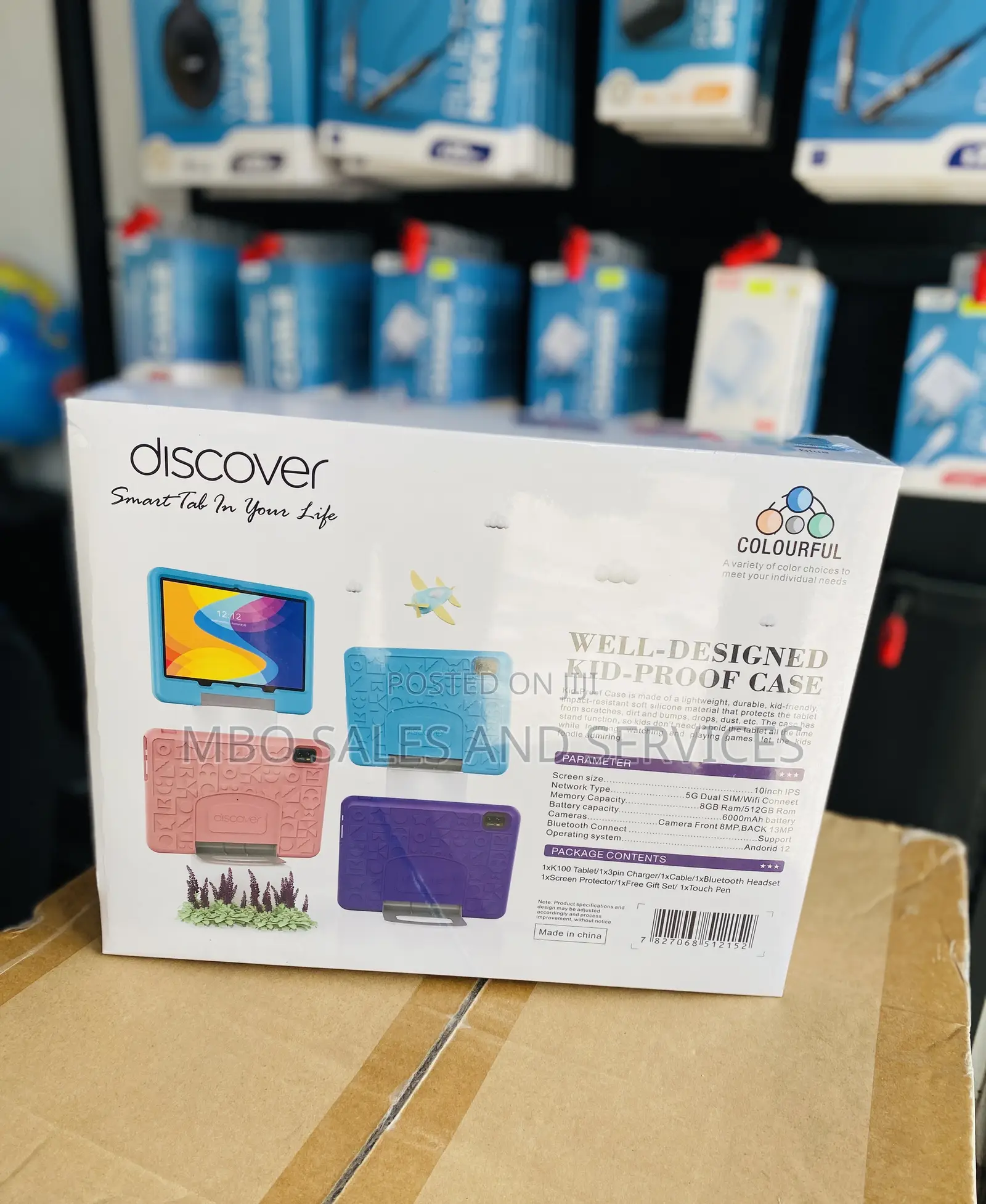 New Discover K100 512 GB Blue