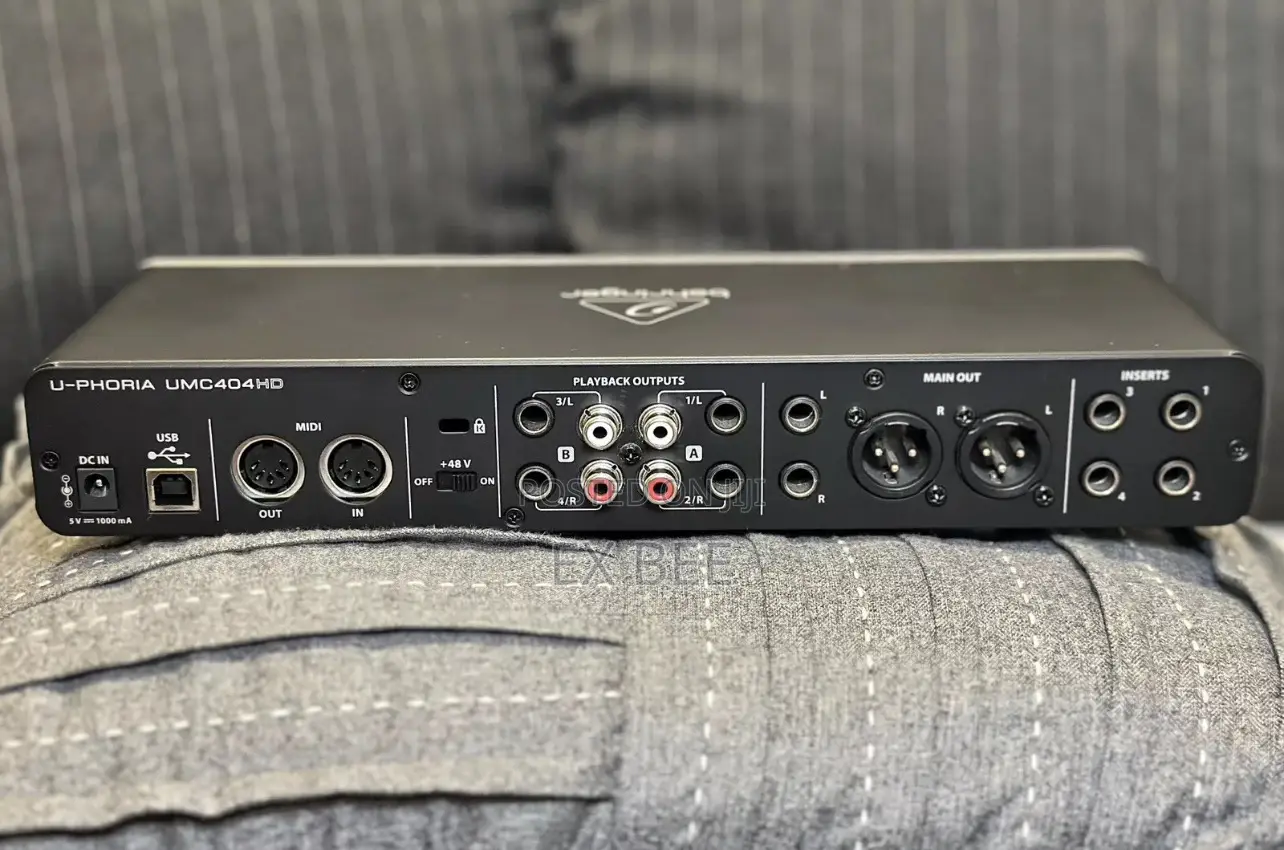 Behringer Uphoria Umc404hd 4input Audio Interface