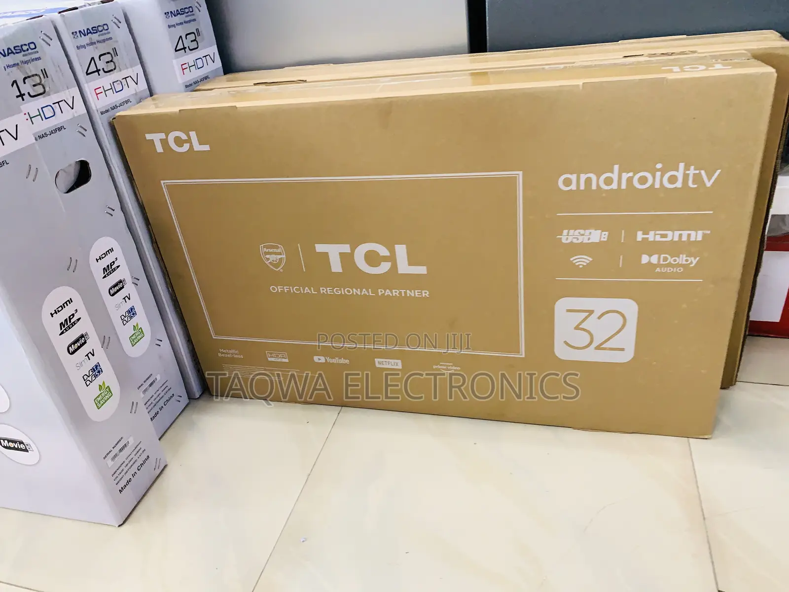 TCL- Android 32” Tv