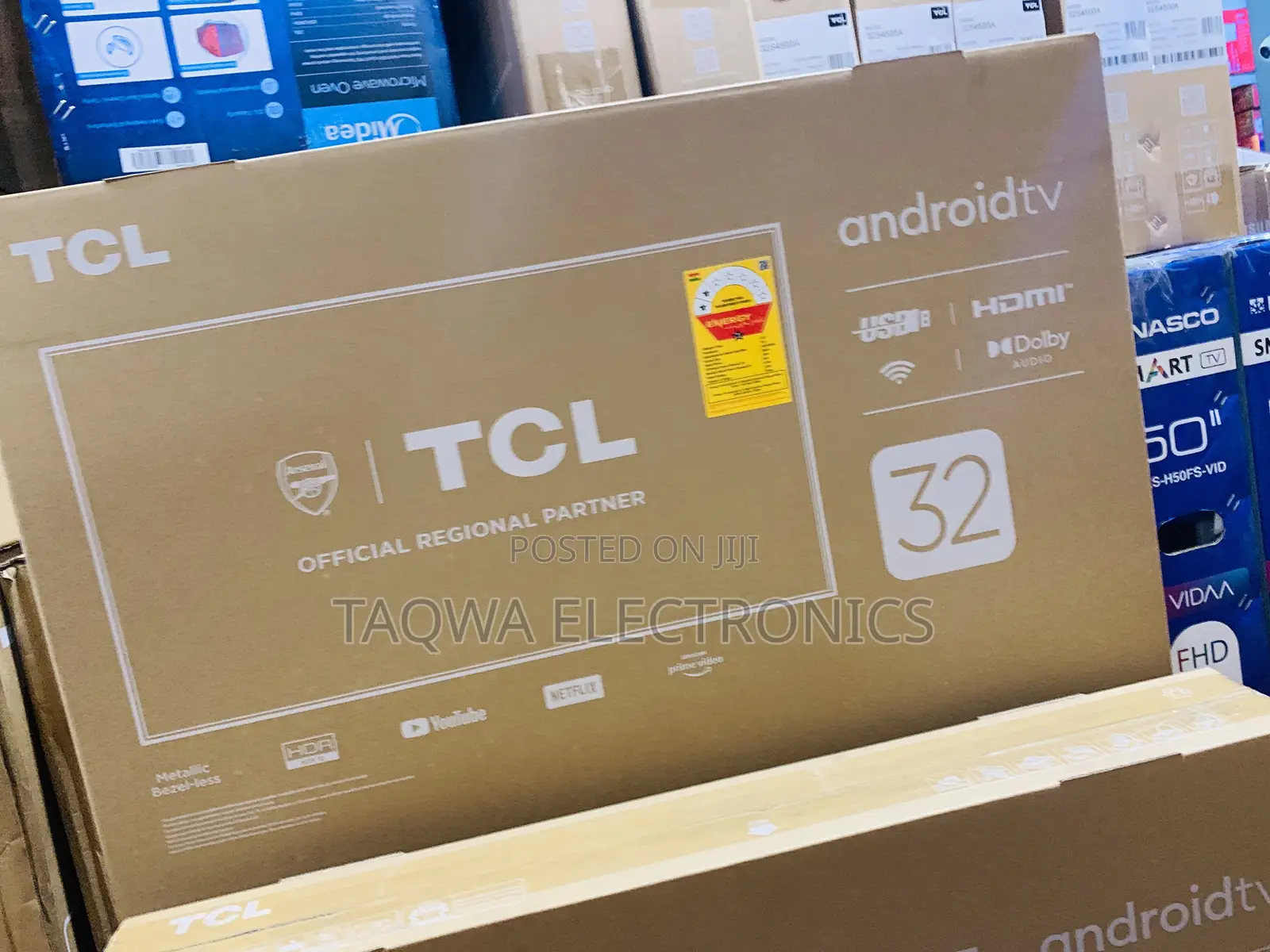 Enhanced TCL 32-Android Tv