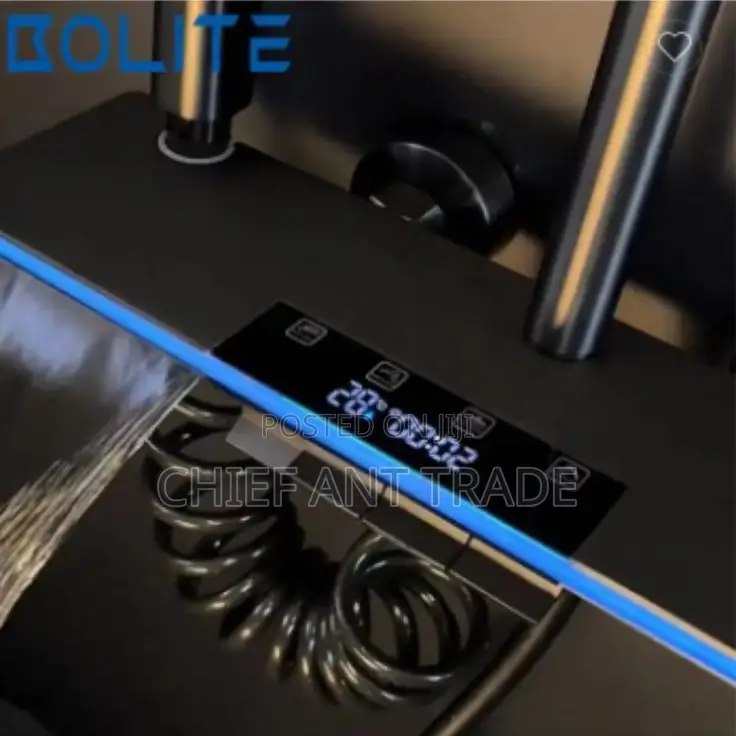 Digital Shower. Temperature Reading. 8022h. Telephone
