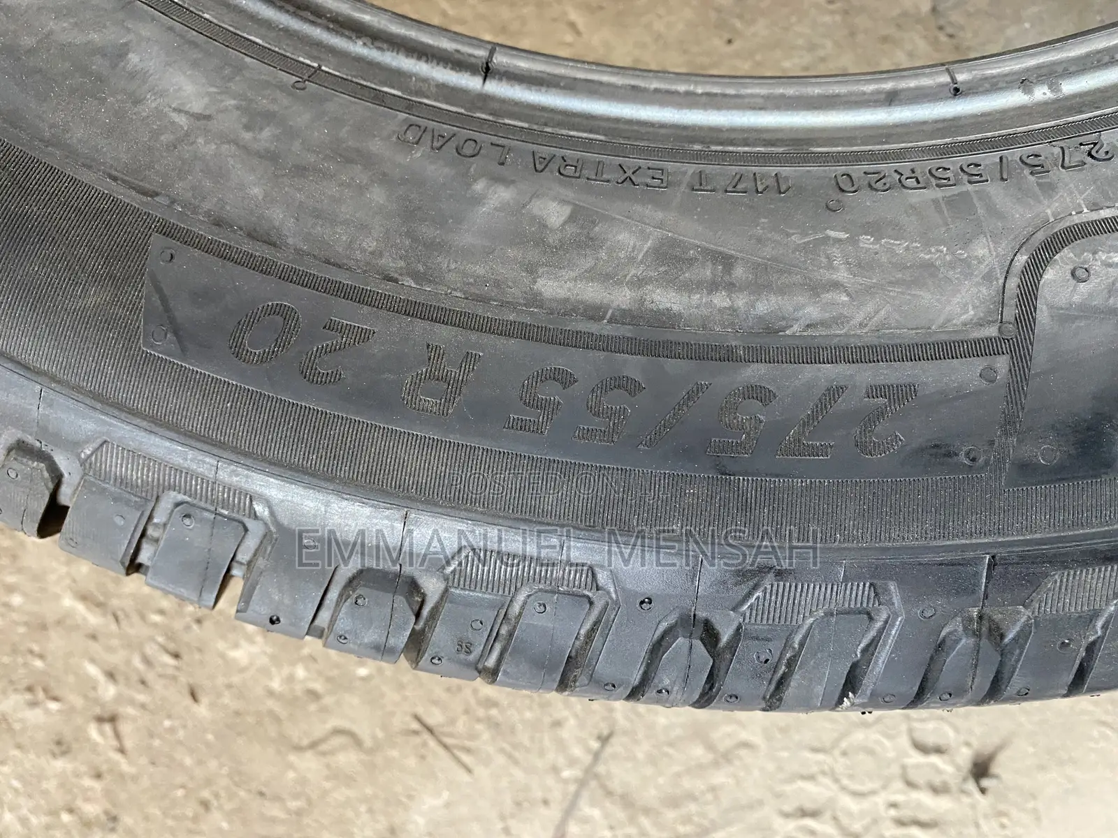 275/55 R20 Michelin Defender LTX M/S2 Tire Extra Load | 117T