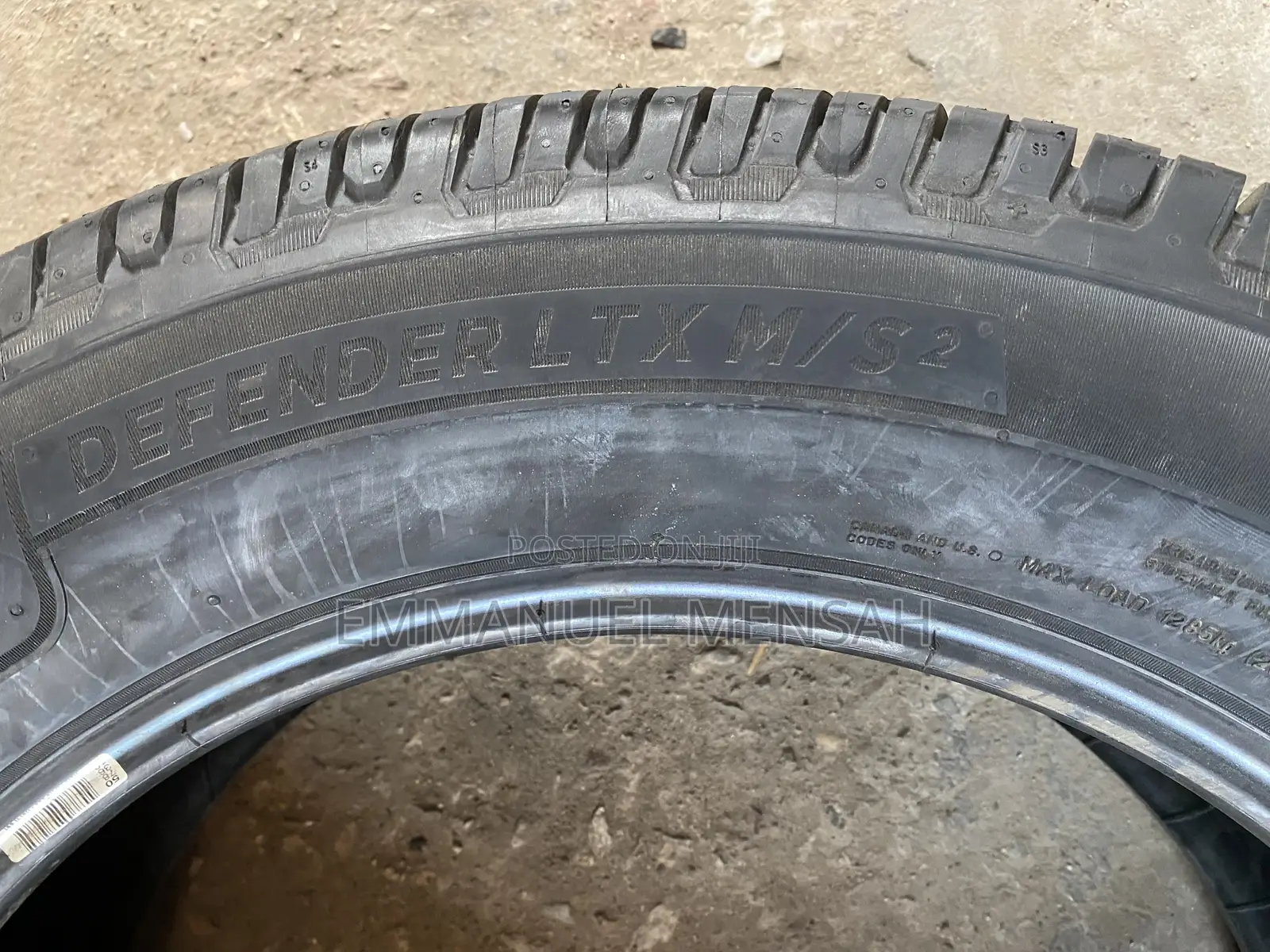 275/55 R20 Michelin Defender LTX M/S2 Tire Extra Load | 117T
