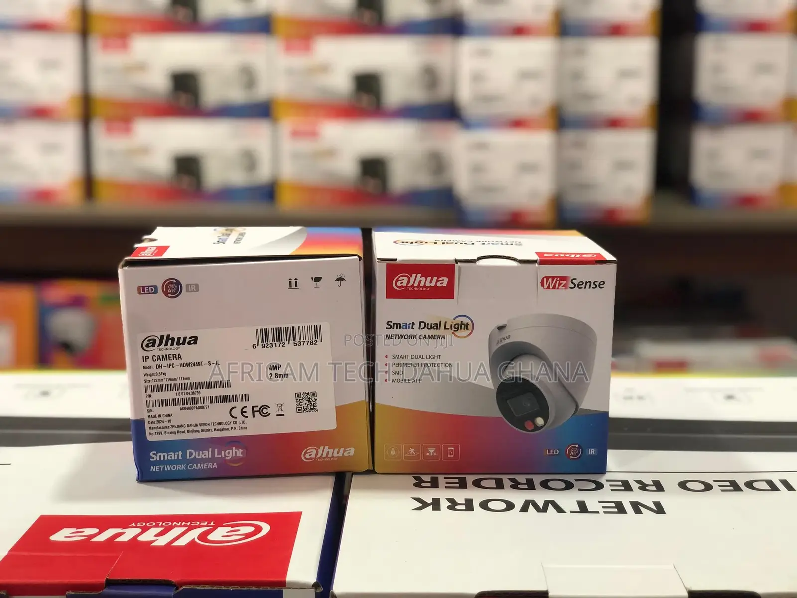 4MP Smart Dual Light Wizsense Network Camera