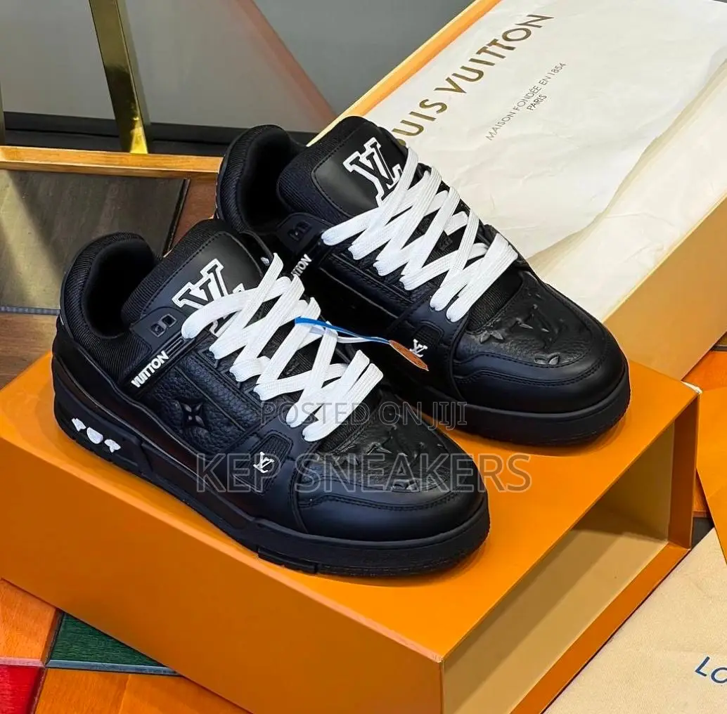 Louis Vuitton Trainers “Black Monogram”