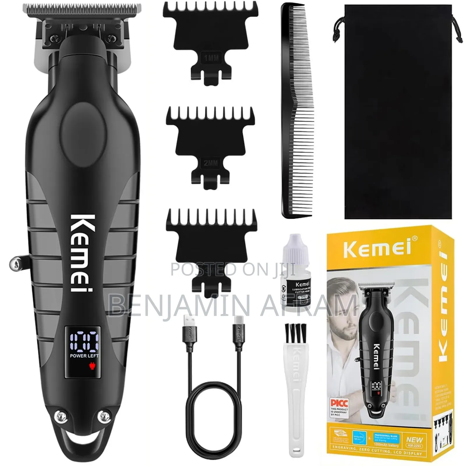 Kemei Wireless Rechargeable Detailers/ Hair Clippers KM-2293