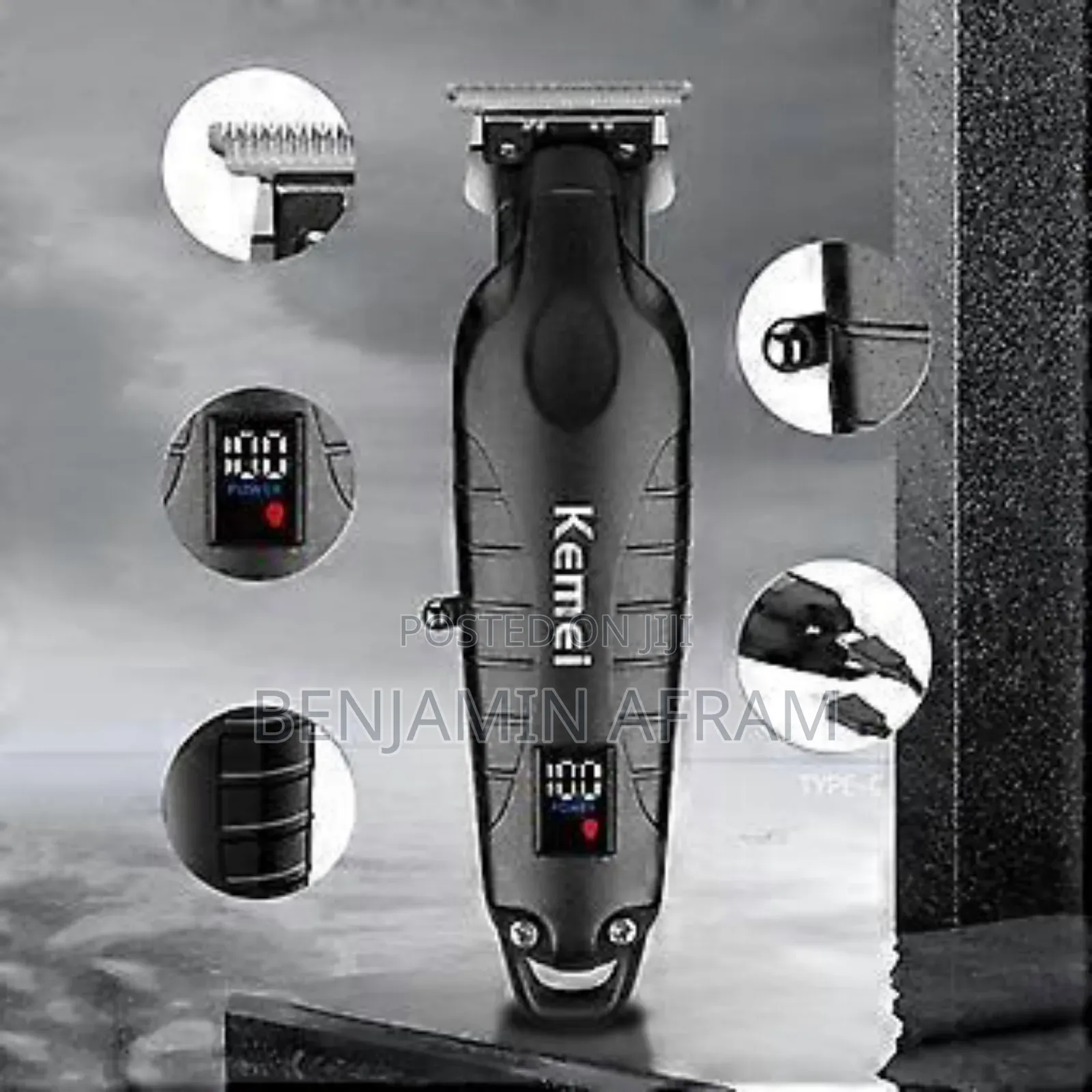 Digital Hair Trimmer/ Detailers KM 2293