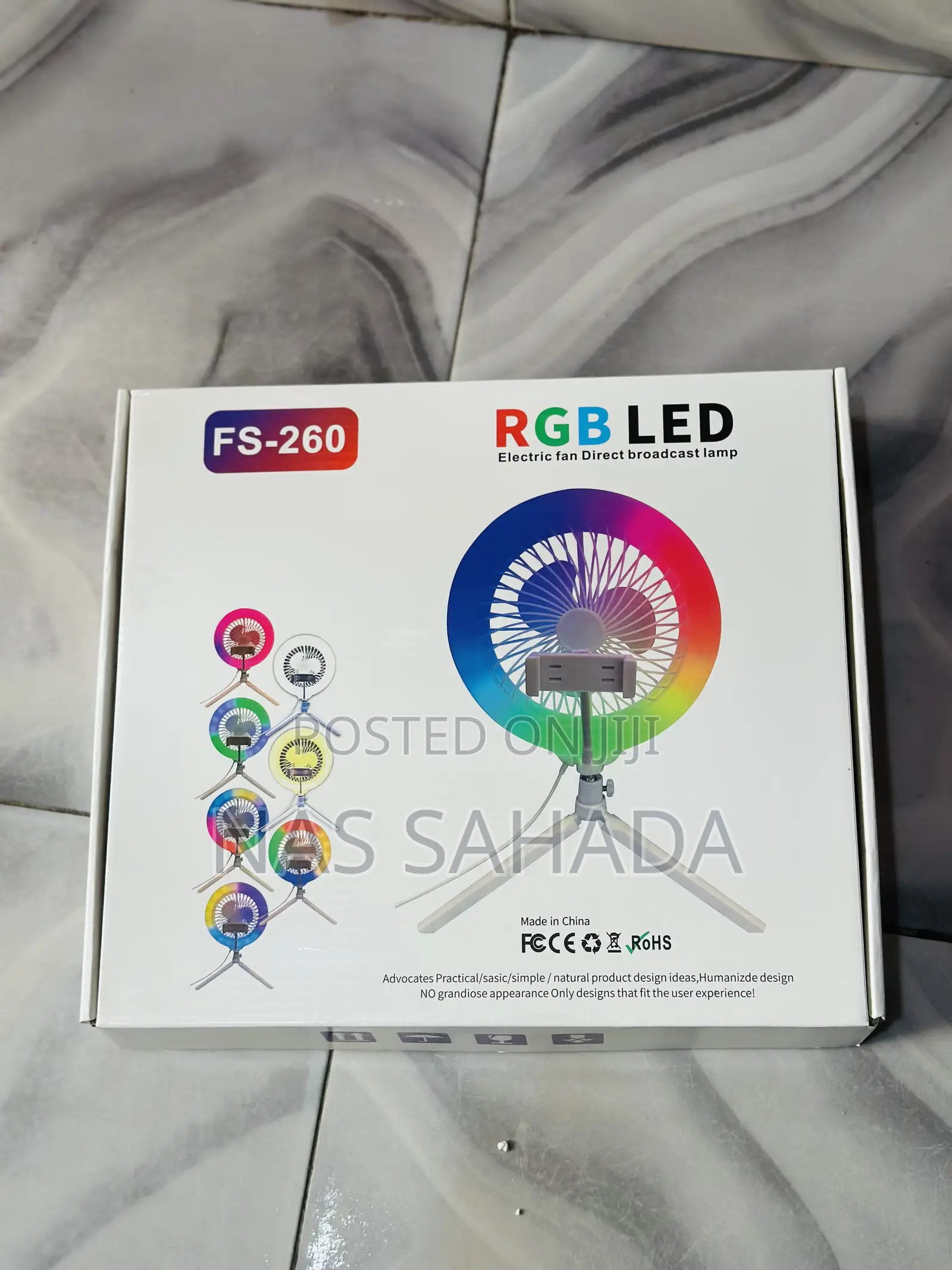RGB Fan Right Light