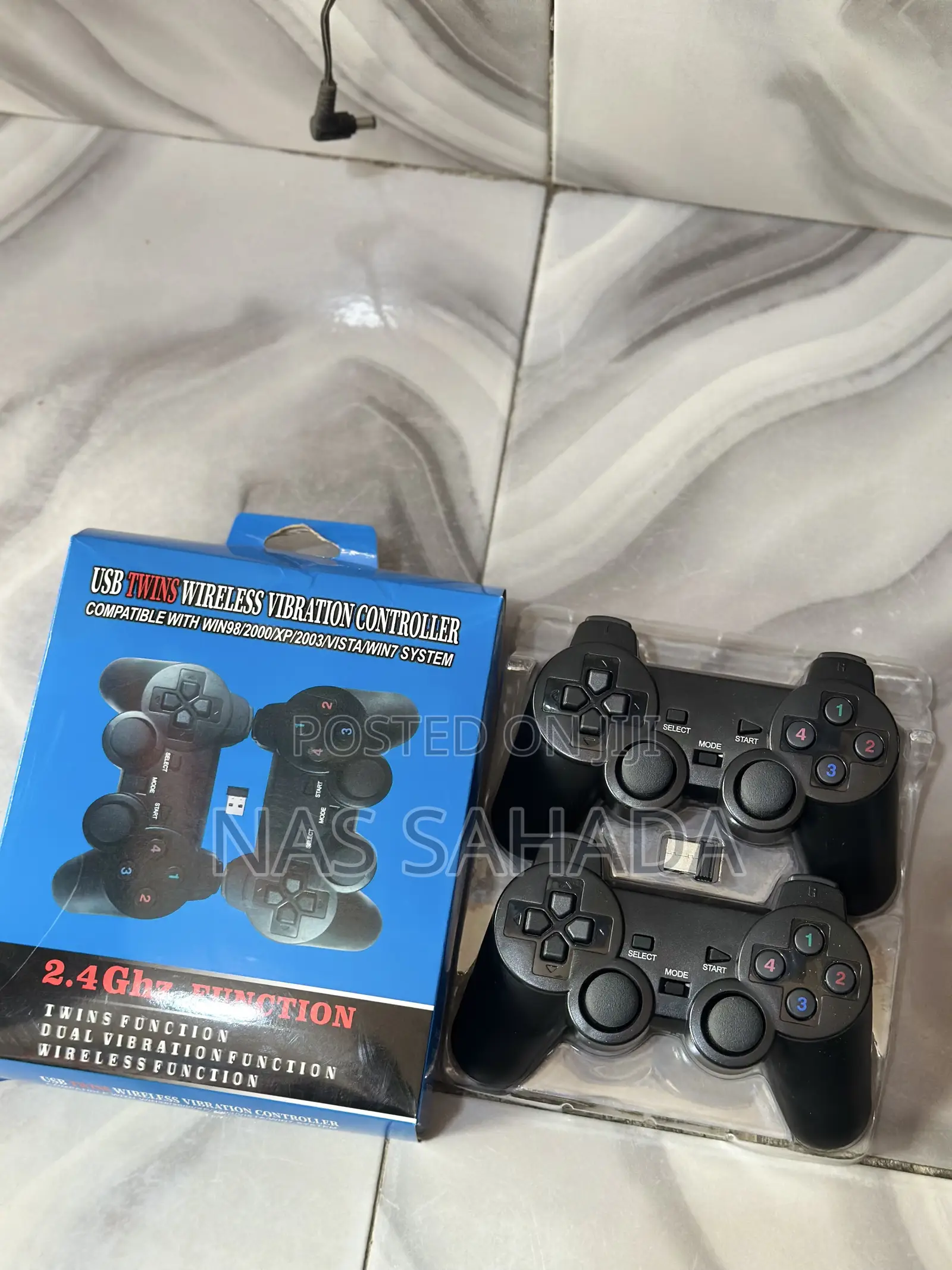 USB Twin Wireless Game Controller