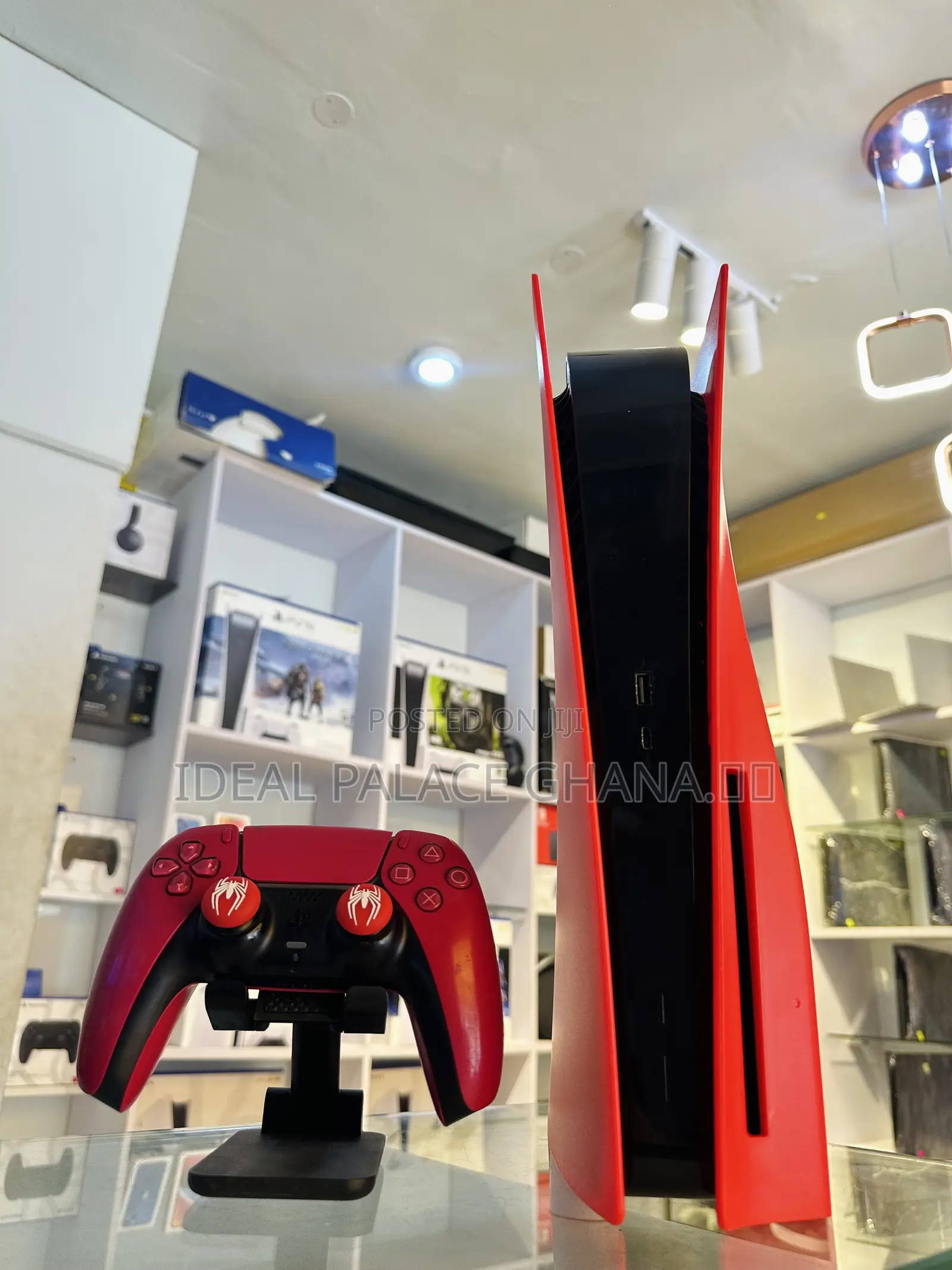 Limited Orange Ps5 Standard With 8 Games
