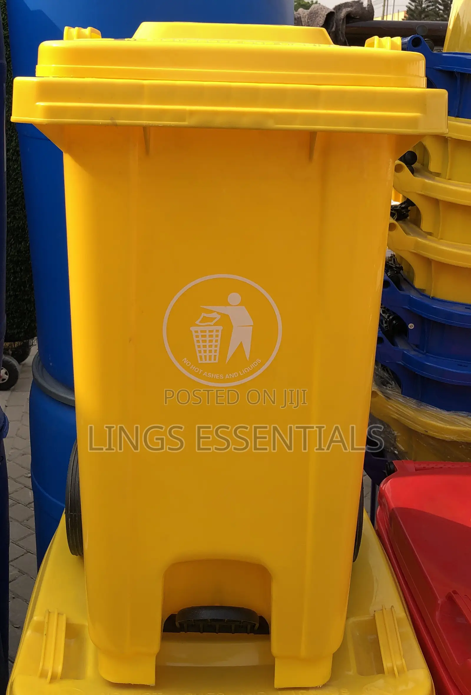 100ltr Pedal Dustbin