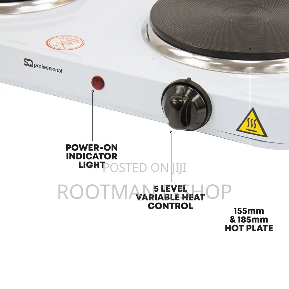 Blitz Hot Plate Hob Double Stove