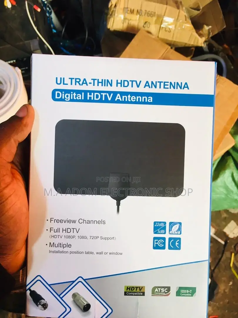 Free TV That Actually Works: Indoor Antenna With Booster