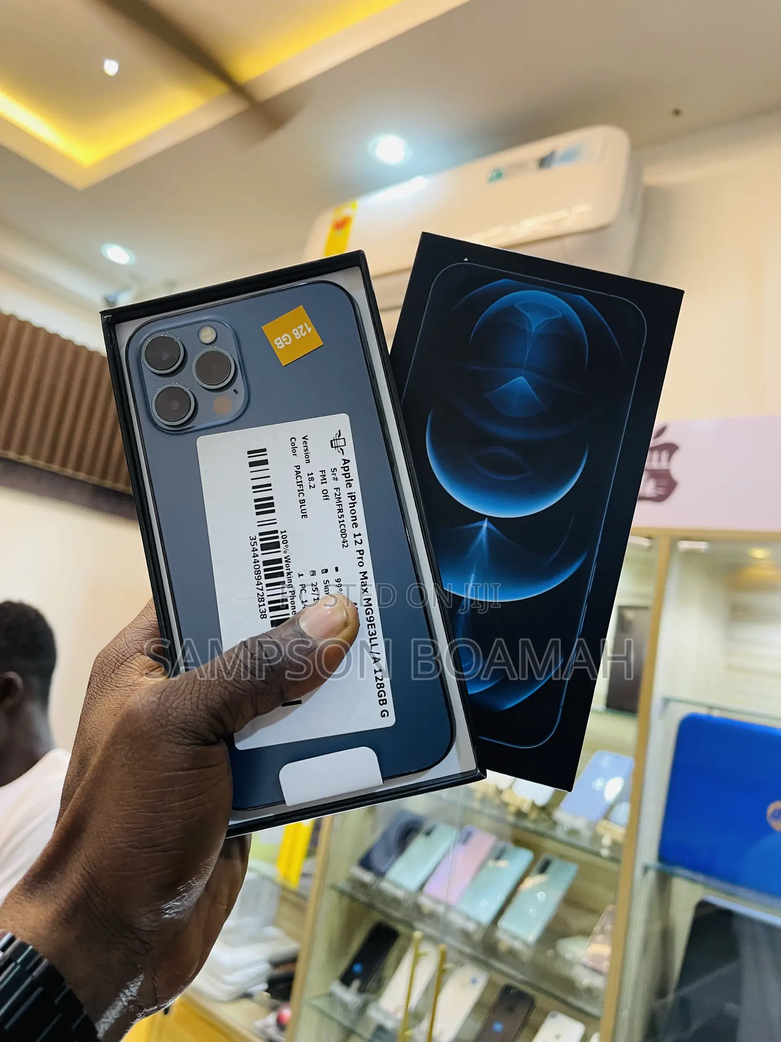 New Apple iPhone 12 Pro Max 128 GB Black