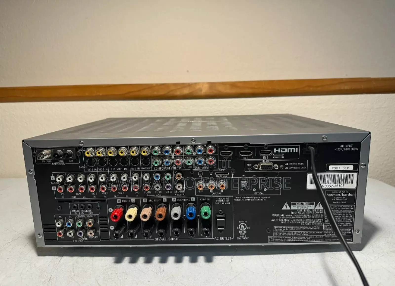 Harman Kardon 7.1CH 247 AV 390watts Powerful Receiver