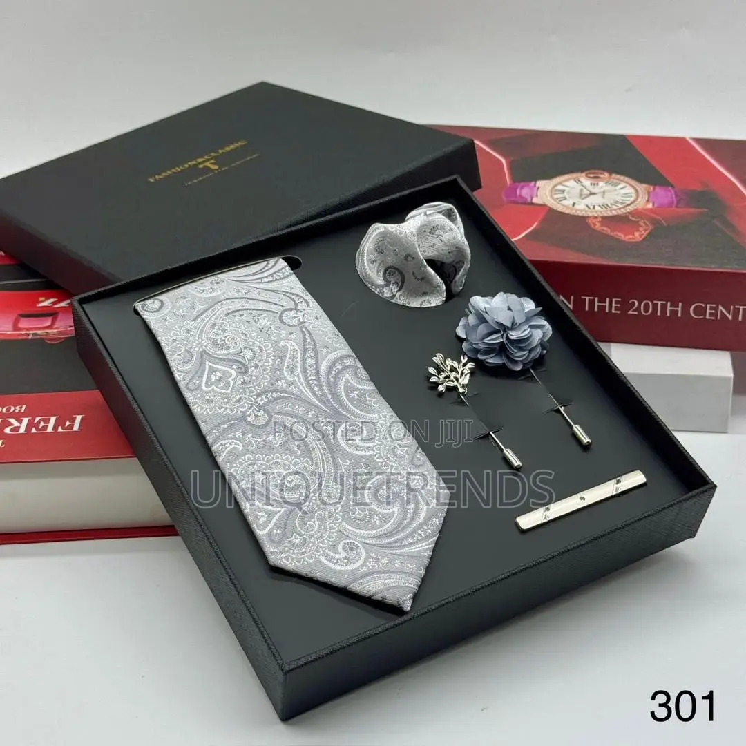 Men’S Quality Neck Tie Set