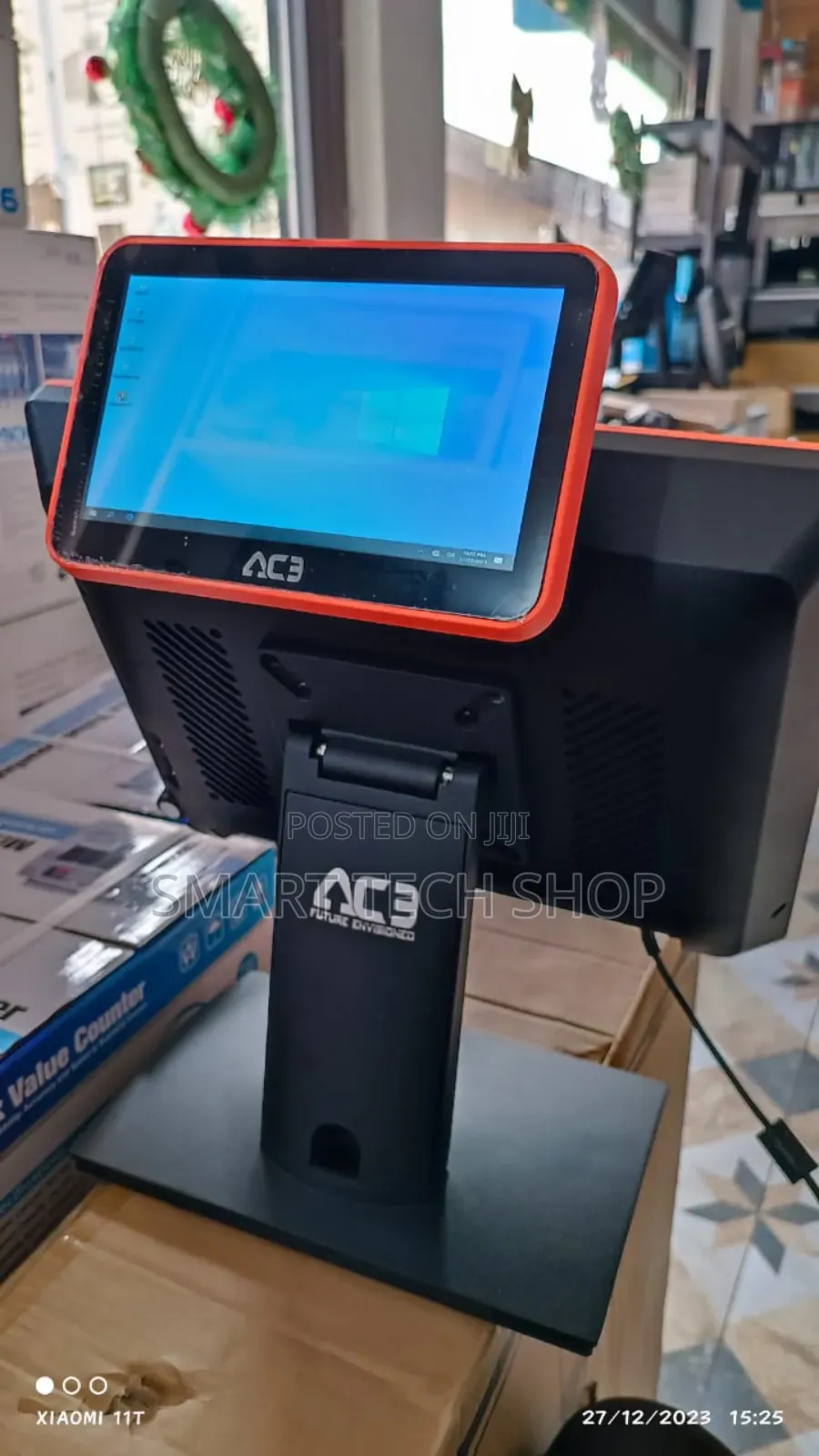 Ace 15.0 Aio Touch Dual Screen Pos I3 8gb Ram 128gb Nvme