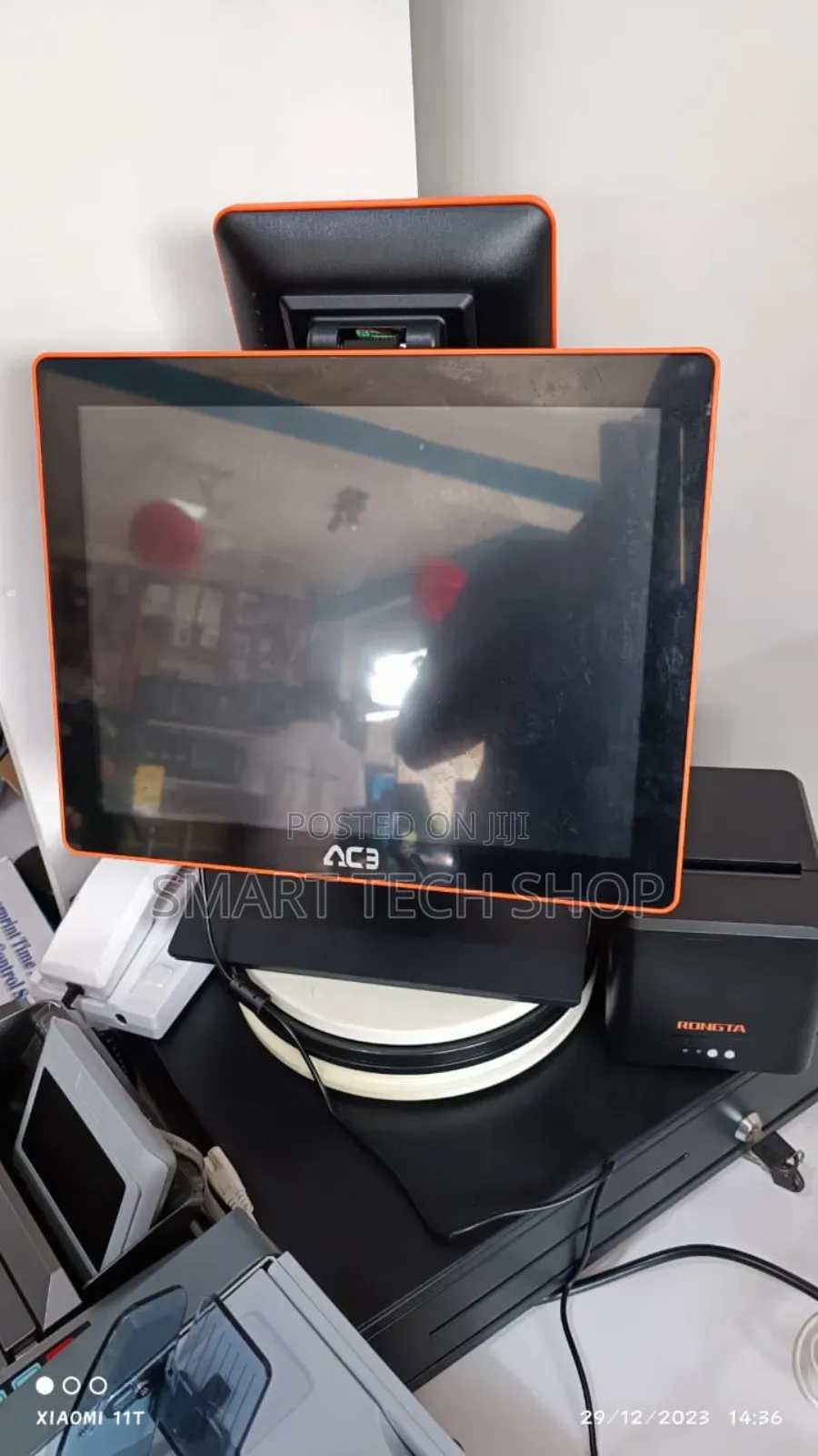 Ace 15.0 Aio Touch Dual Screen Pos I3 8gb Ram 128gb Nvme