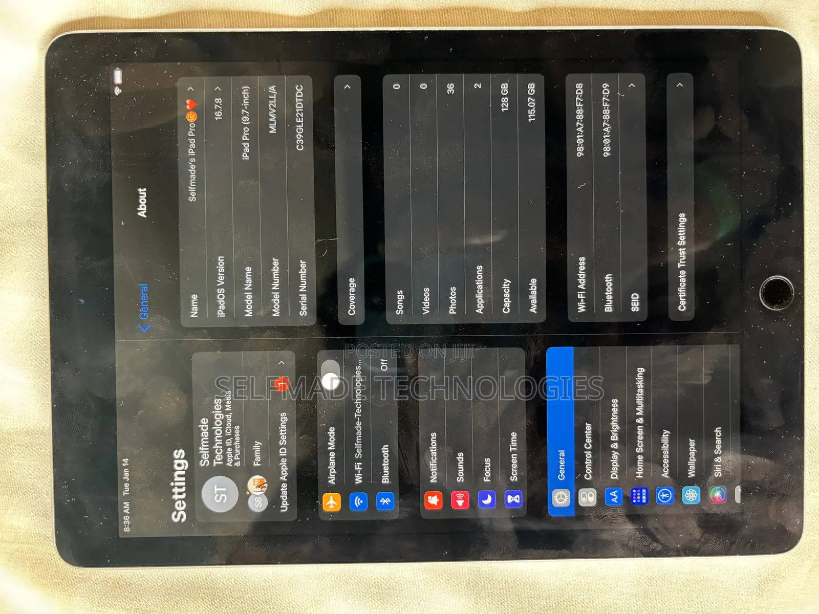 Apple iPad Pro 12.9 (2015) 128 GB Silver