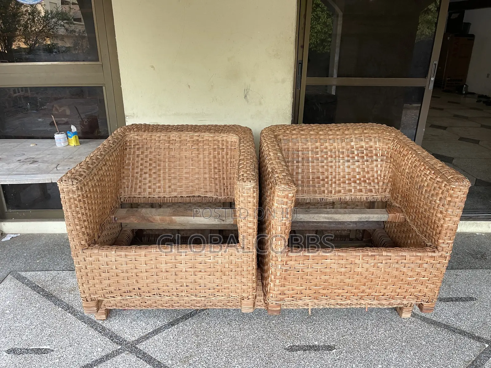 Rattan Set Chairs