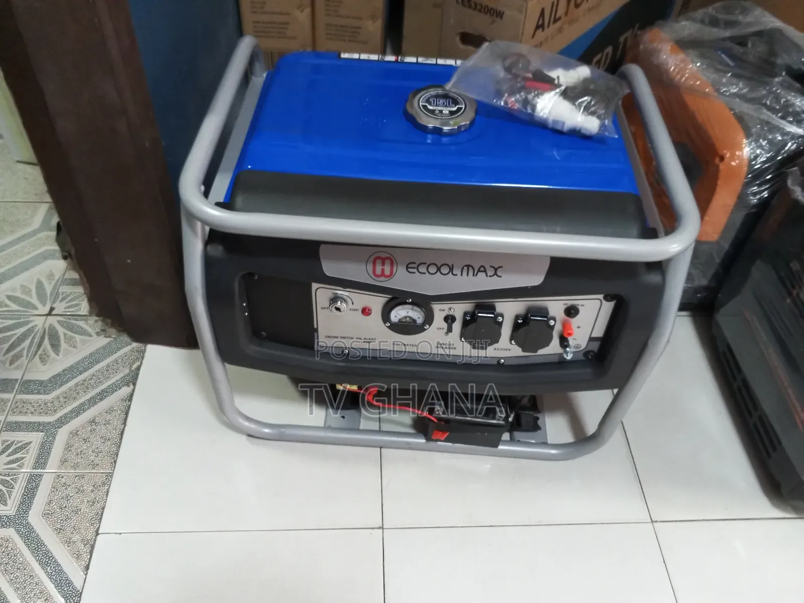 Unique Generator 7kva 8000W Ecoolmax Silent Petrol Generator