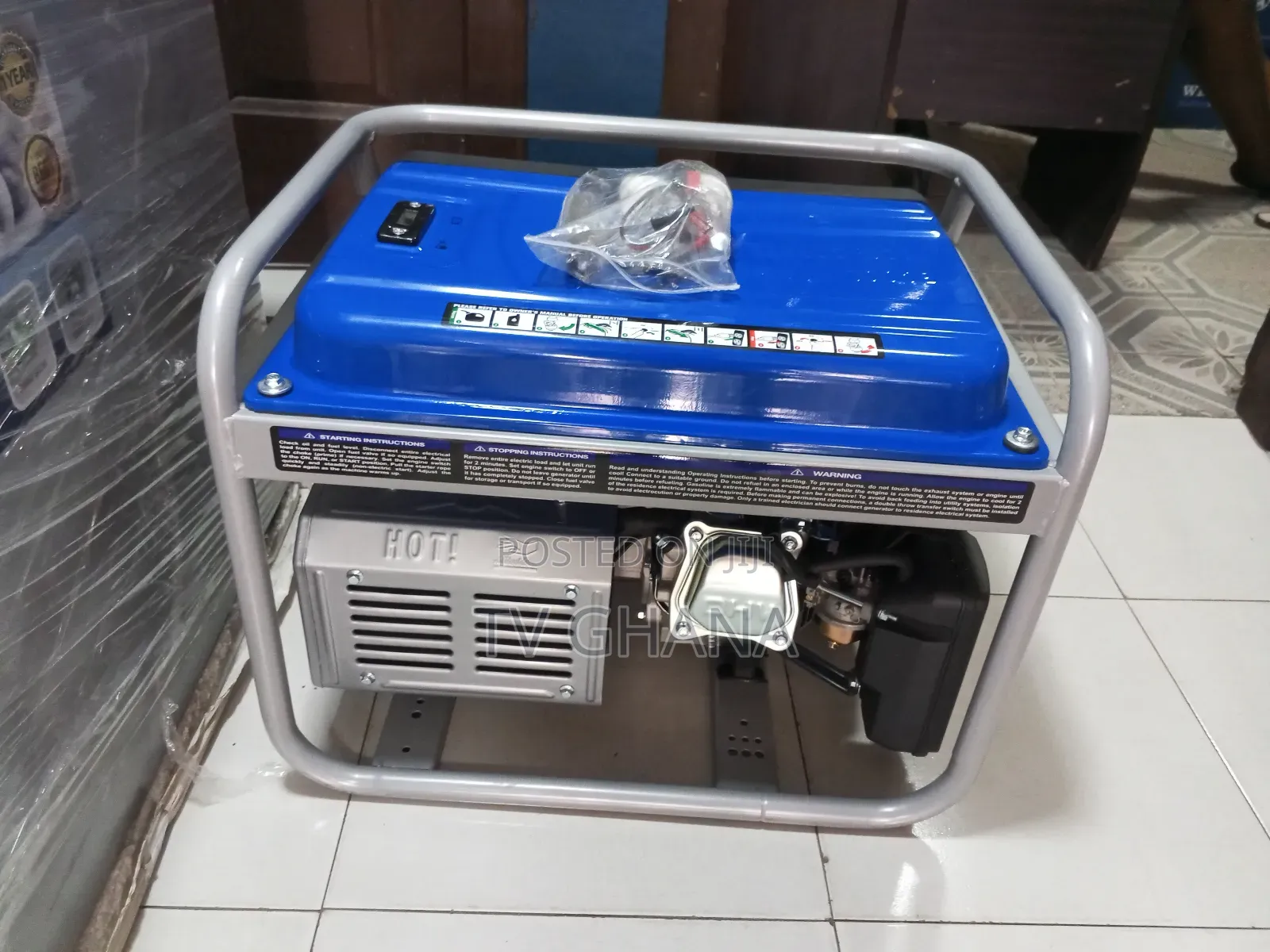 Durable Generator Silent Petrol 7kw 8000W Generator Ecoolmax
